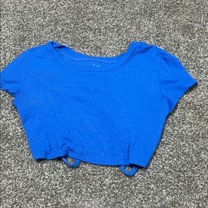 Vibrant Blue Women's Crop Top